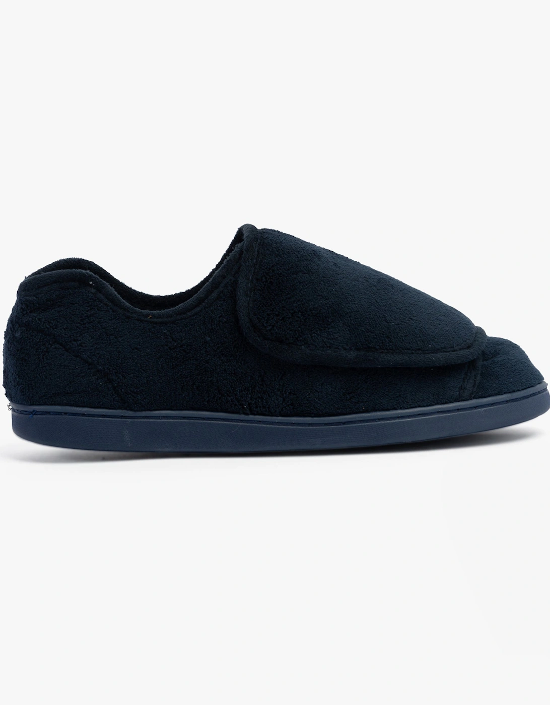 VELVIT Mens Slippers Navy, 7 of 6