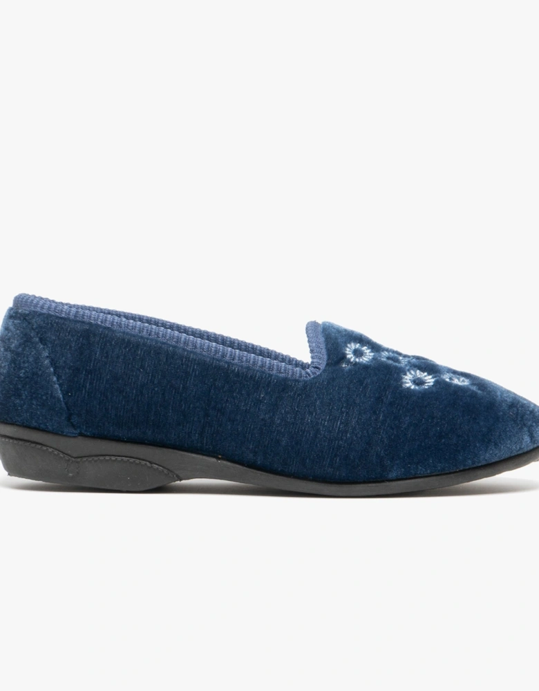 CATHY Womens Full Slippers Blueberry