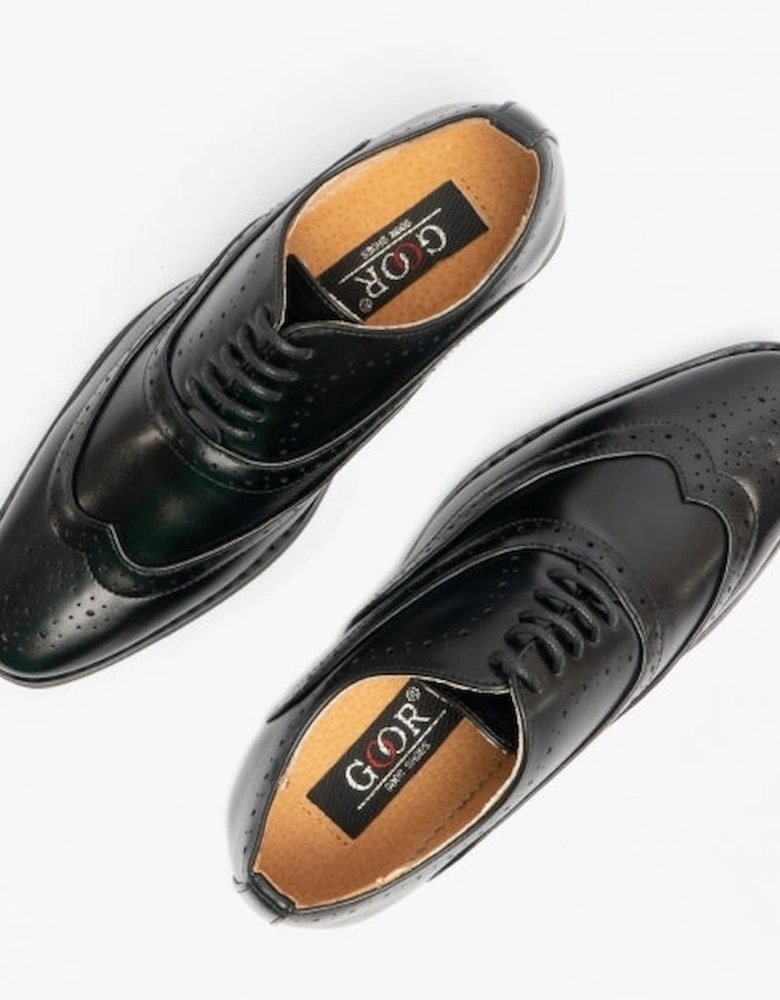 GEORGE JNR Boys Oxford Brogues Black