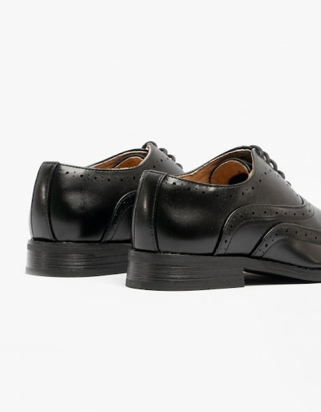 GEORGE JNR Boys Oxford Brogues Black