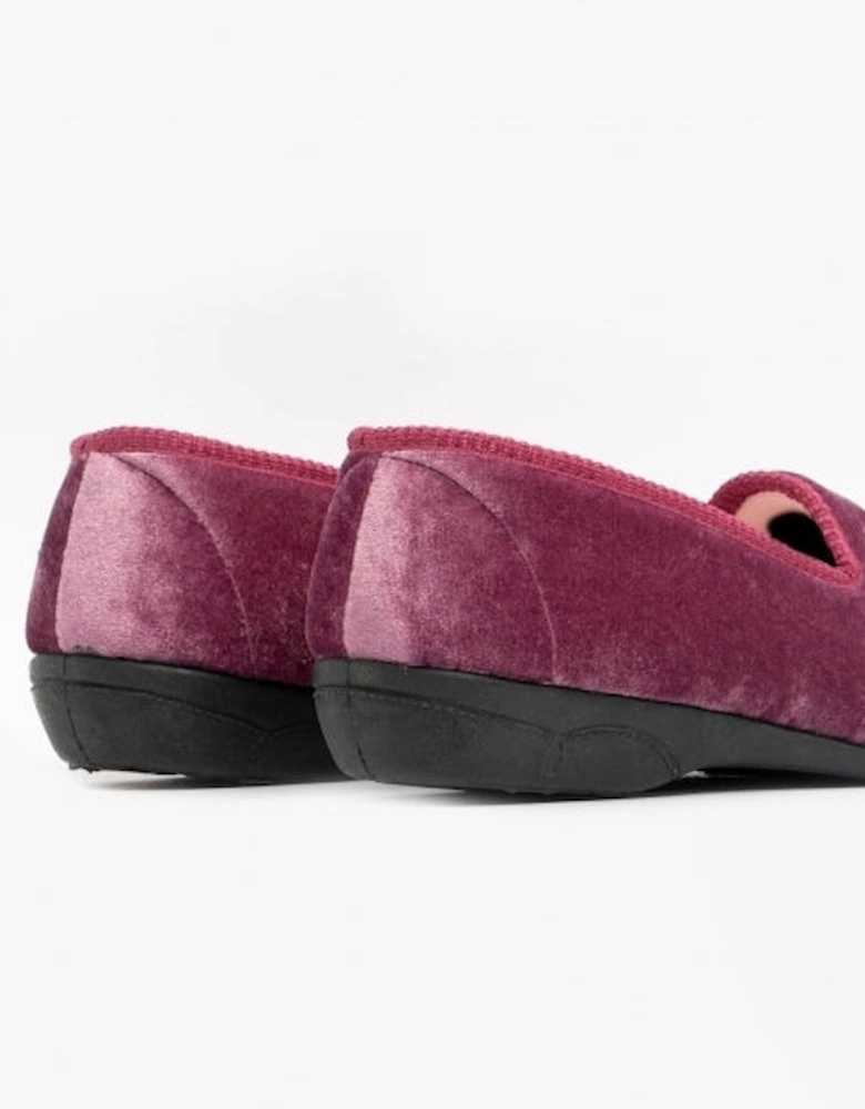 CATHY Womens Full Slippers Heather