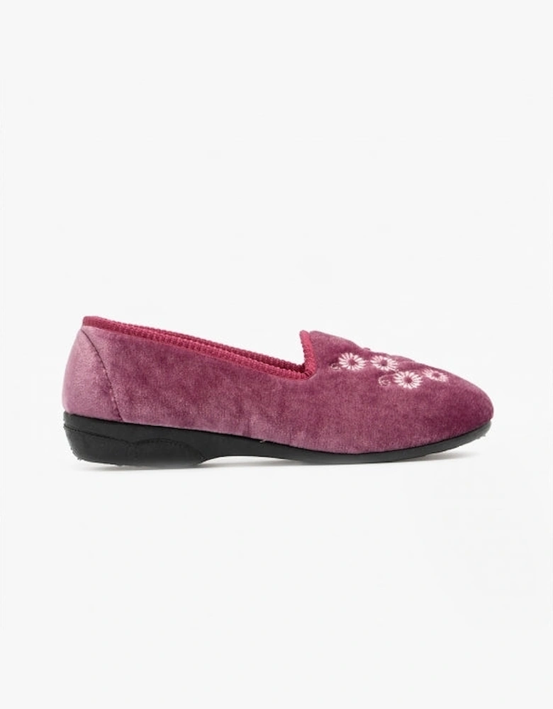 CATHY Womens Full Slippers Heather