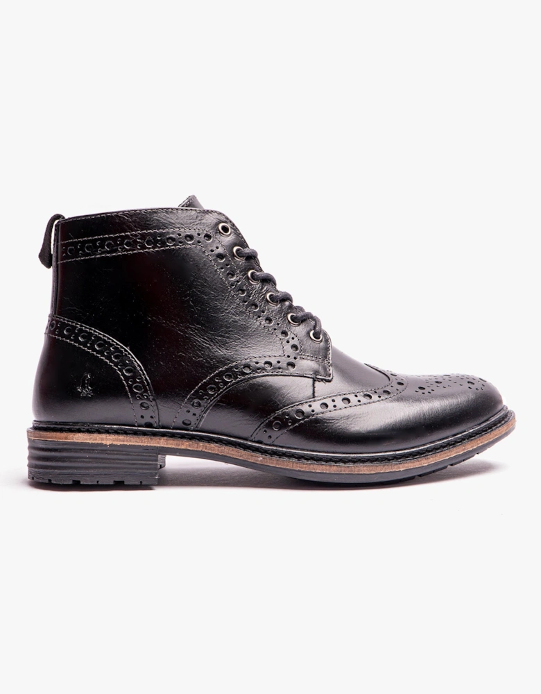 JOSHUA BROGUE Mens Boots Black