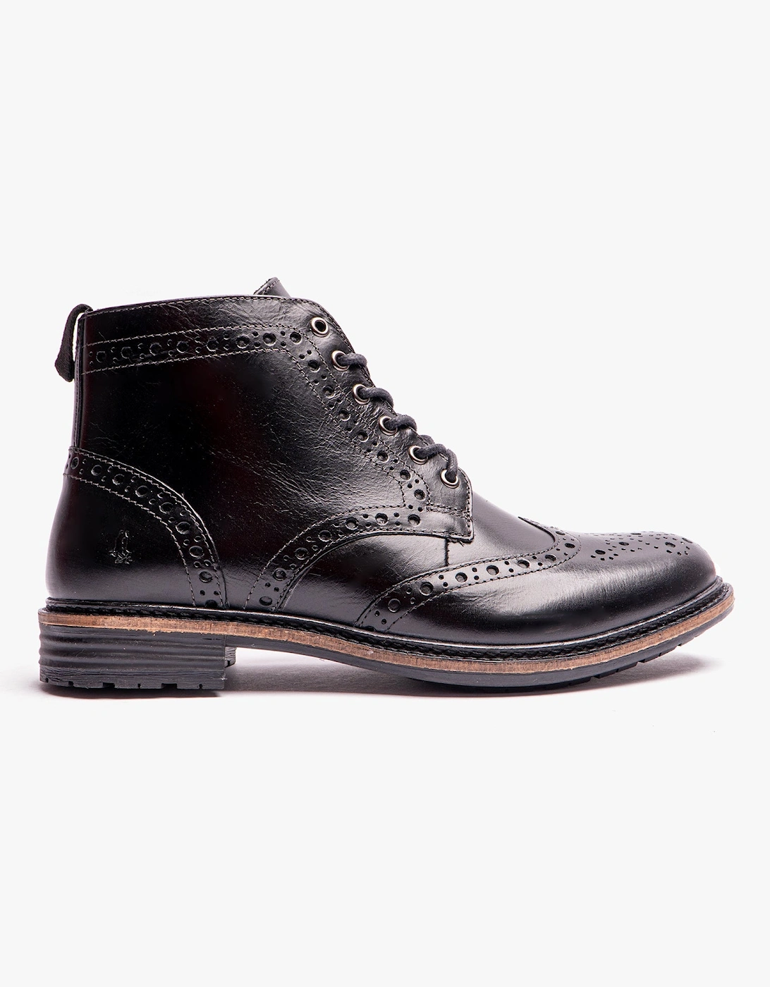 JOSHUA BROGUE Mens Boots Black, 8 of 7