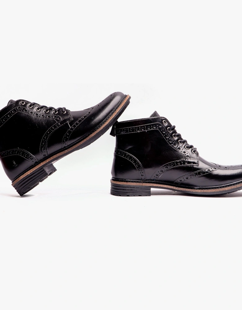 JOSHUA BROGUE Mens Boots Black