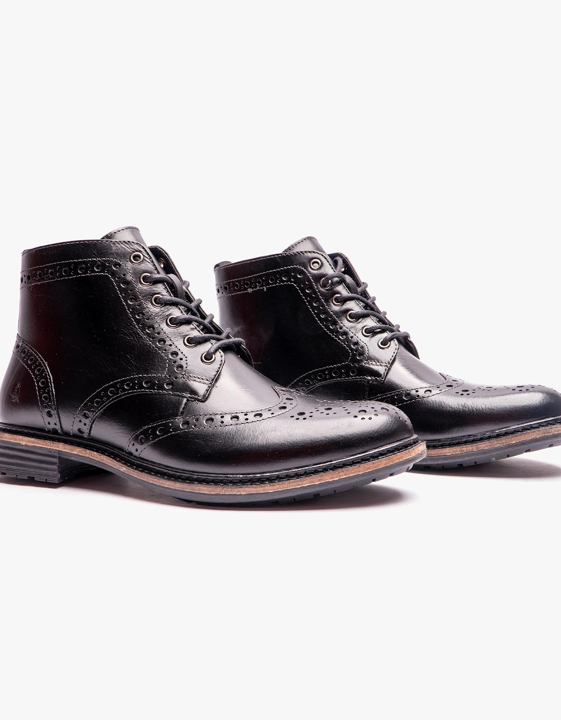 JOSHUA BROGUE Mens Boots Black