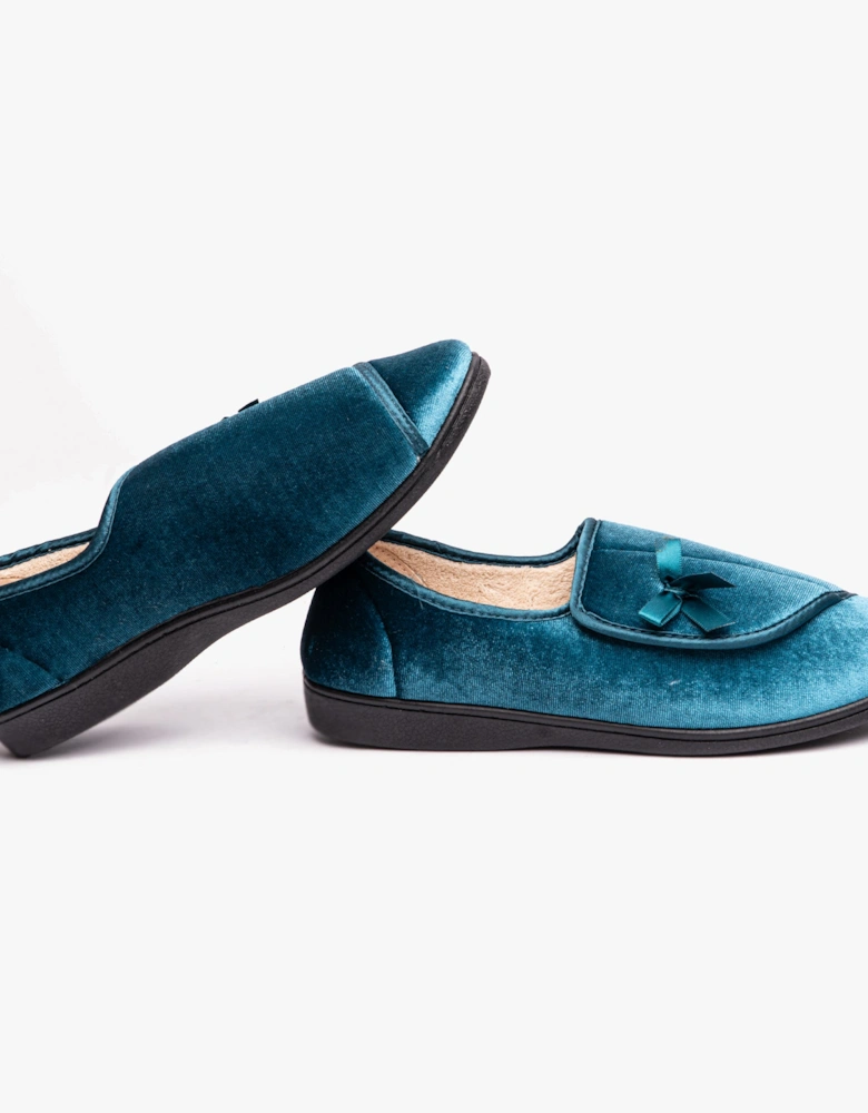 VIOLA Womens Slippers Blue