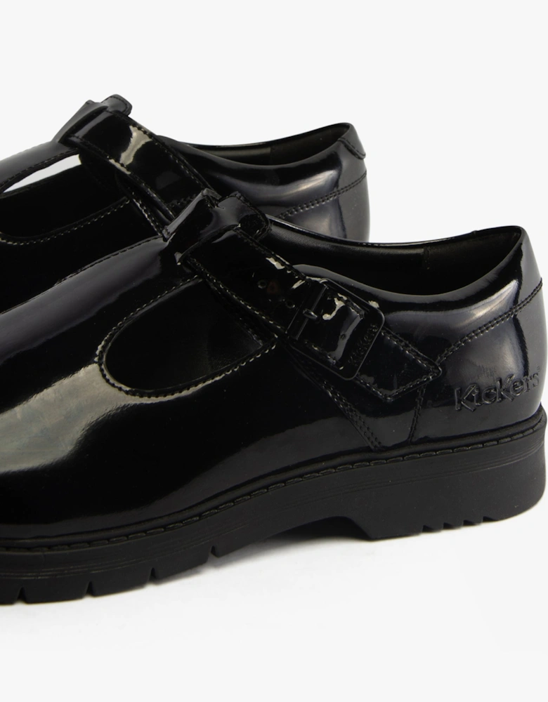 FINLEY T BAR Girls Shoes Black