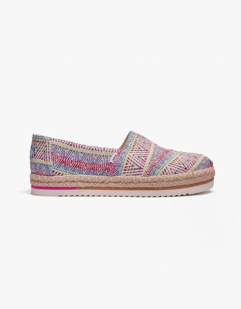 ALPARGATA PLATFORM ROPE Womens Espadrille Natural