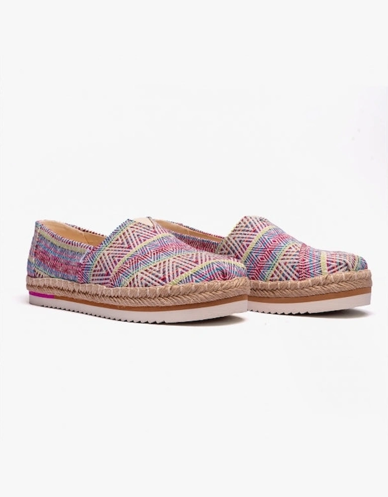 ALPARGATA PLATFORM ROPE Womens Espadrille Natural