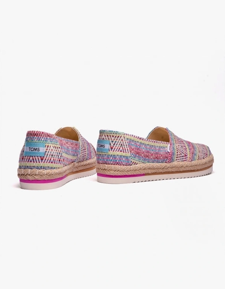 ALPARGATA PLATFORM ROPE Womens Espadrille Natural