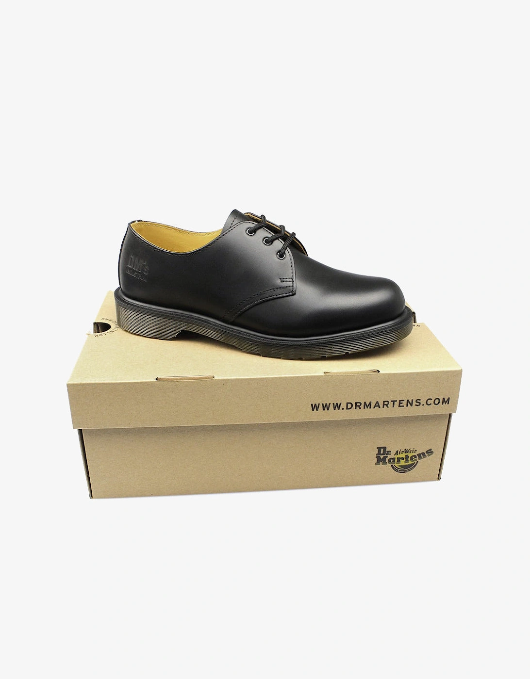 8249 OCCUPATIONAL Unisex Leather Uniform Shoes Black