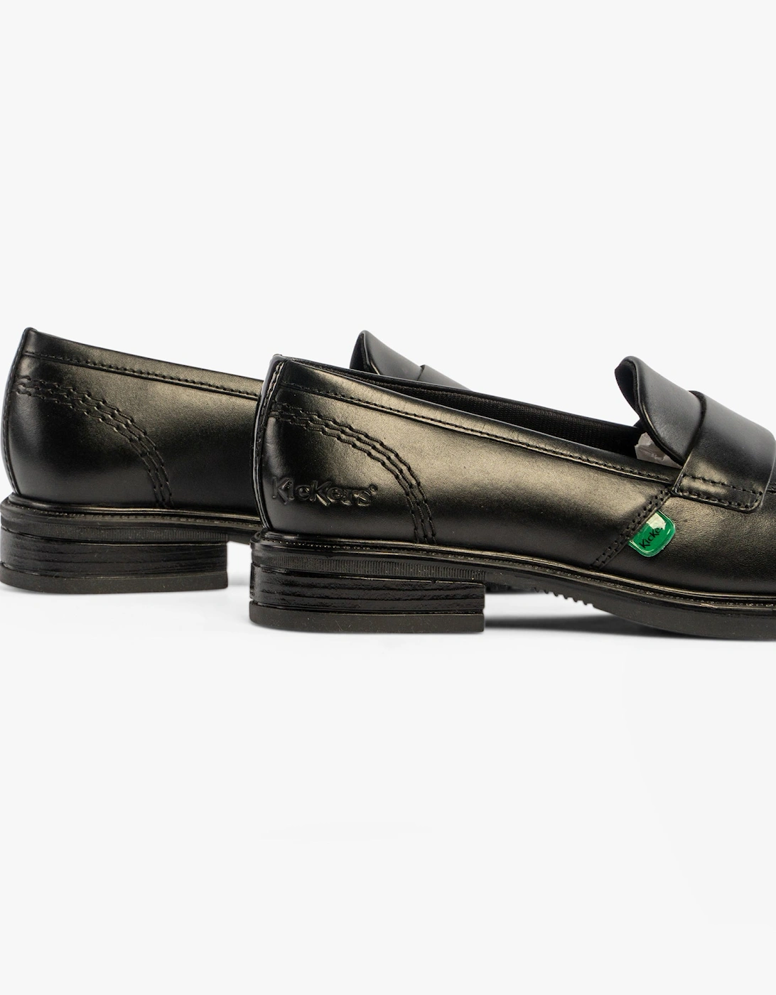 114819 LACH Girls School Shoes Black