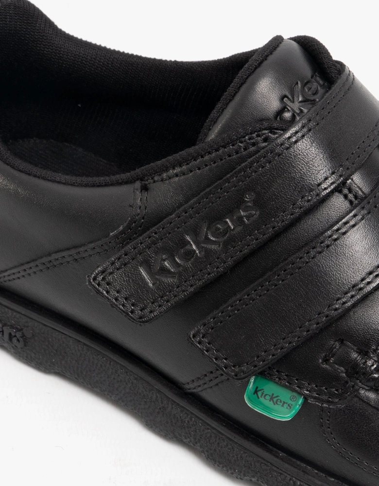 114238 FRAGMA STRAP Boys School Shoes Black