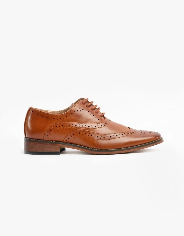 TOMMY JNR Boys Oxford Brogues Tan