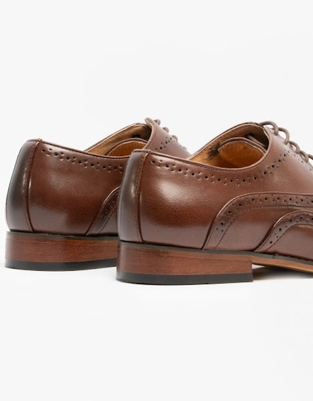 TOMMY Mens Oxford Brogues Brown