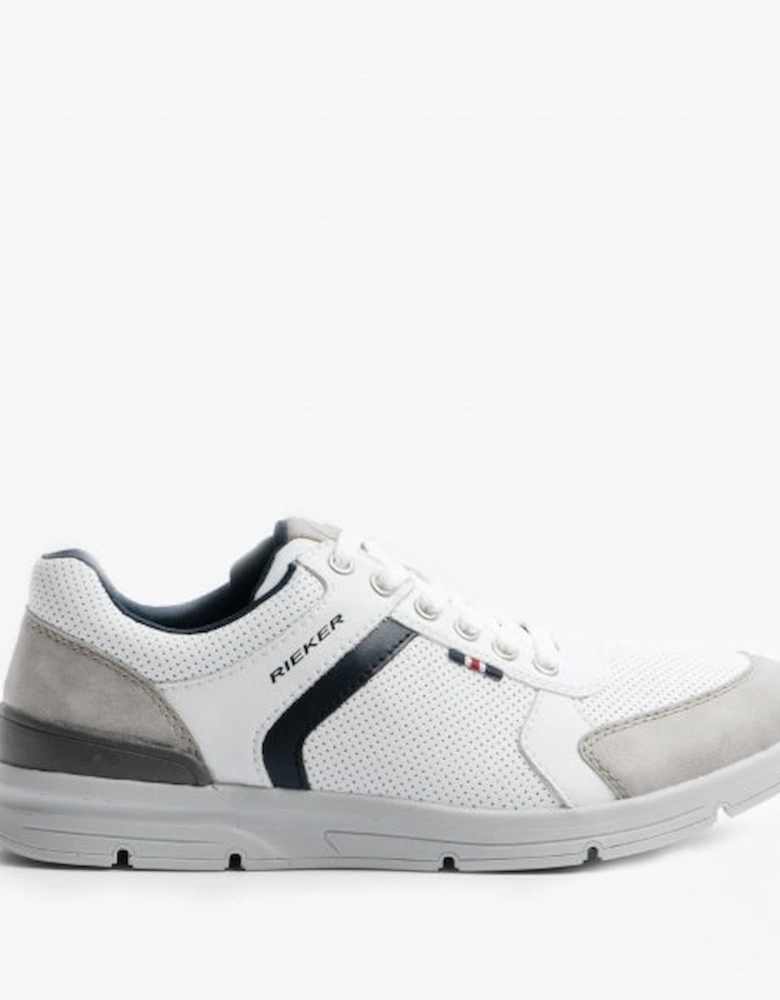 16426-40 Mens Trainers White Combi