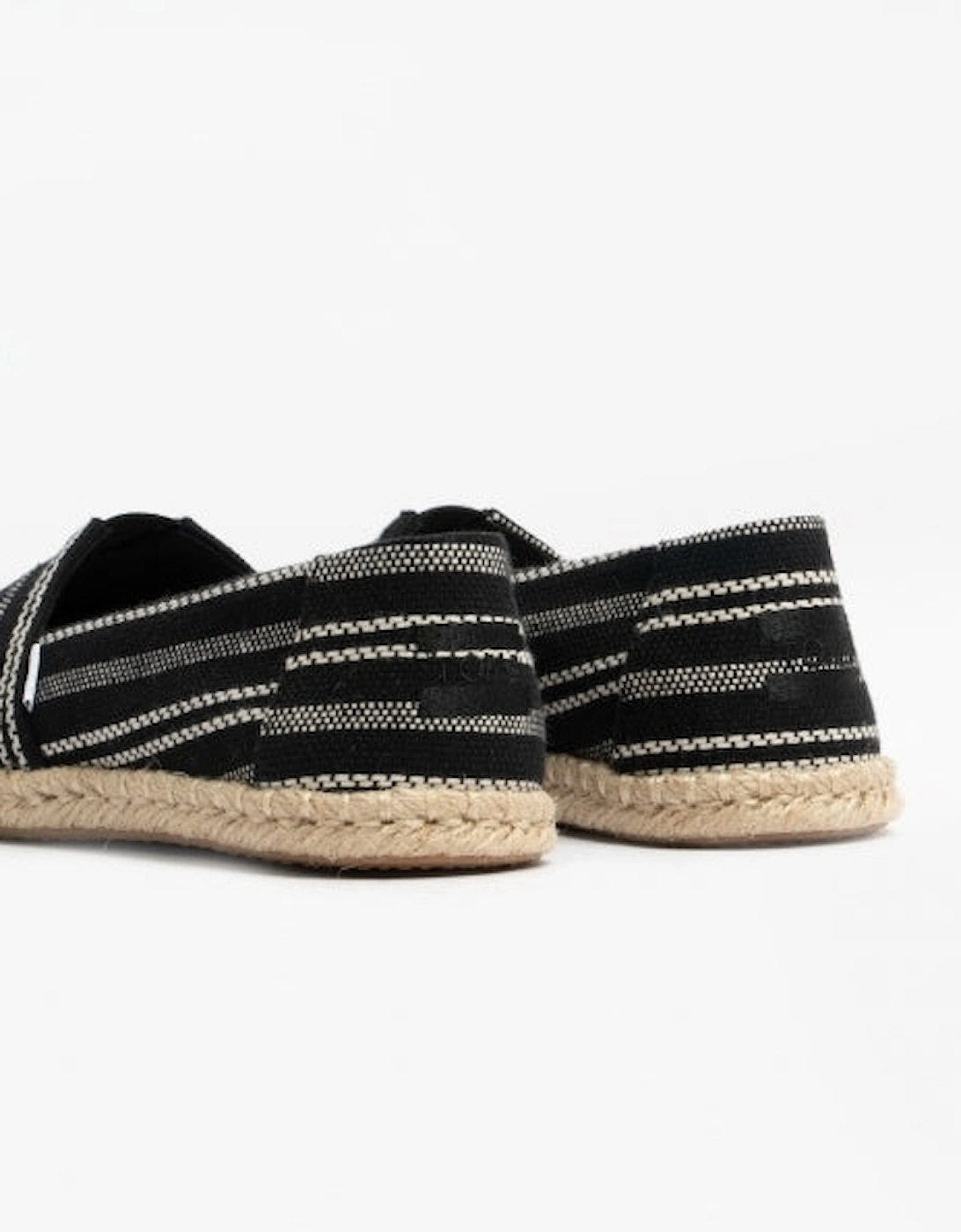 ALPARGATA ROPE Womens Cotton Espadrille Black