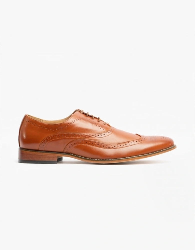 TOMMY Mens Oxford Brogues Tan