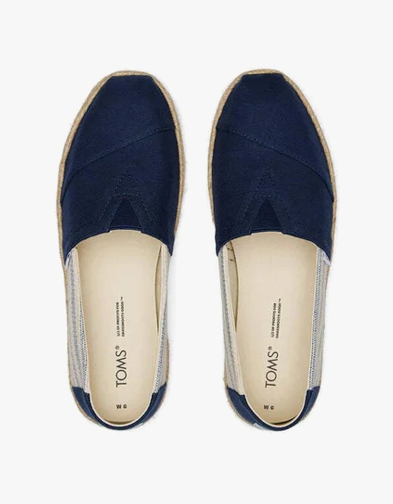 ALPARGATA ROPE Womens Espadrilles Navy