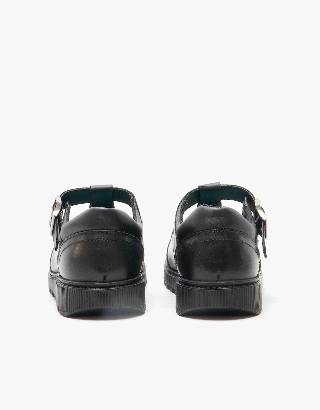 KERRY Girls School Shoes Black