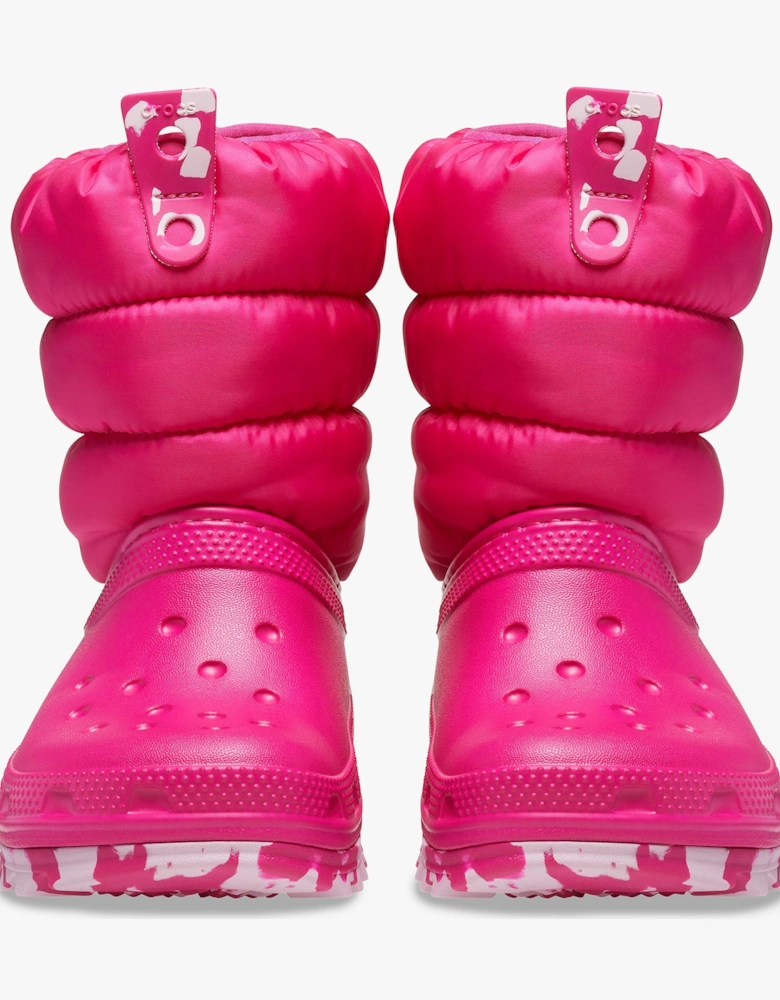 207684-6X0 CLASSIC NEO PUFF Kids Boots Candy Pink