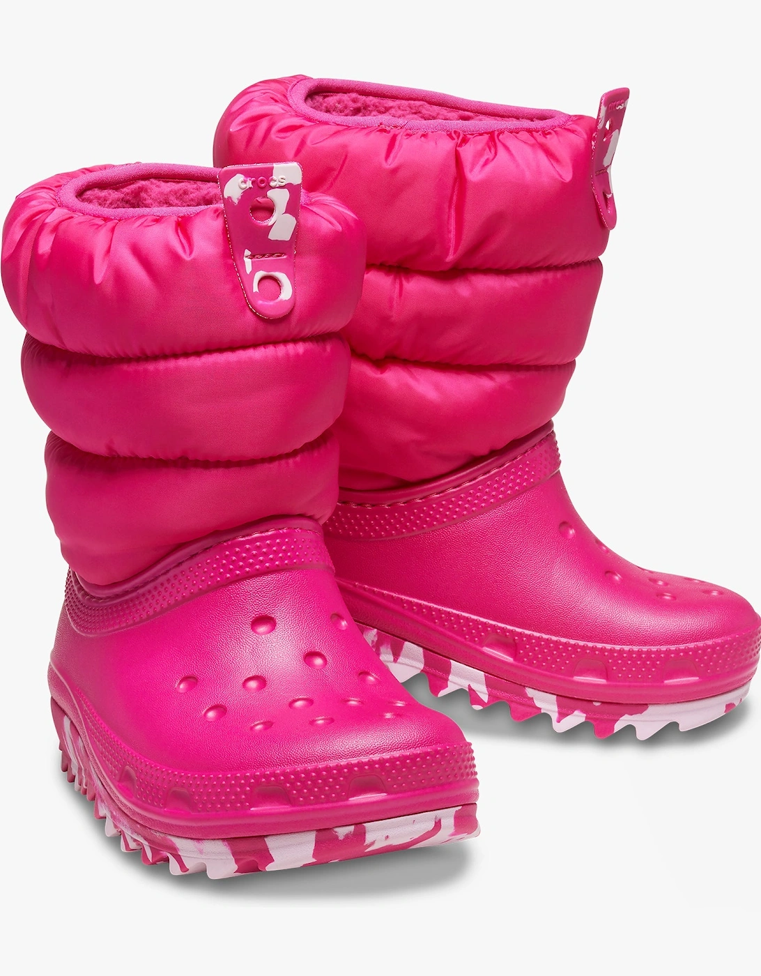 207684-6X0 CLASSIC NEO PUFF Kids Boots Candy Pink