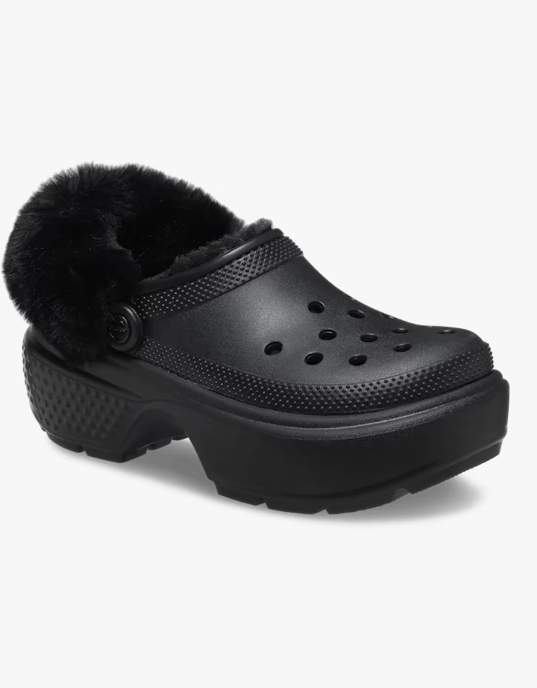 208546-001 STOMP LINED Womens Clogs Black