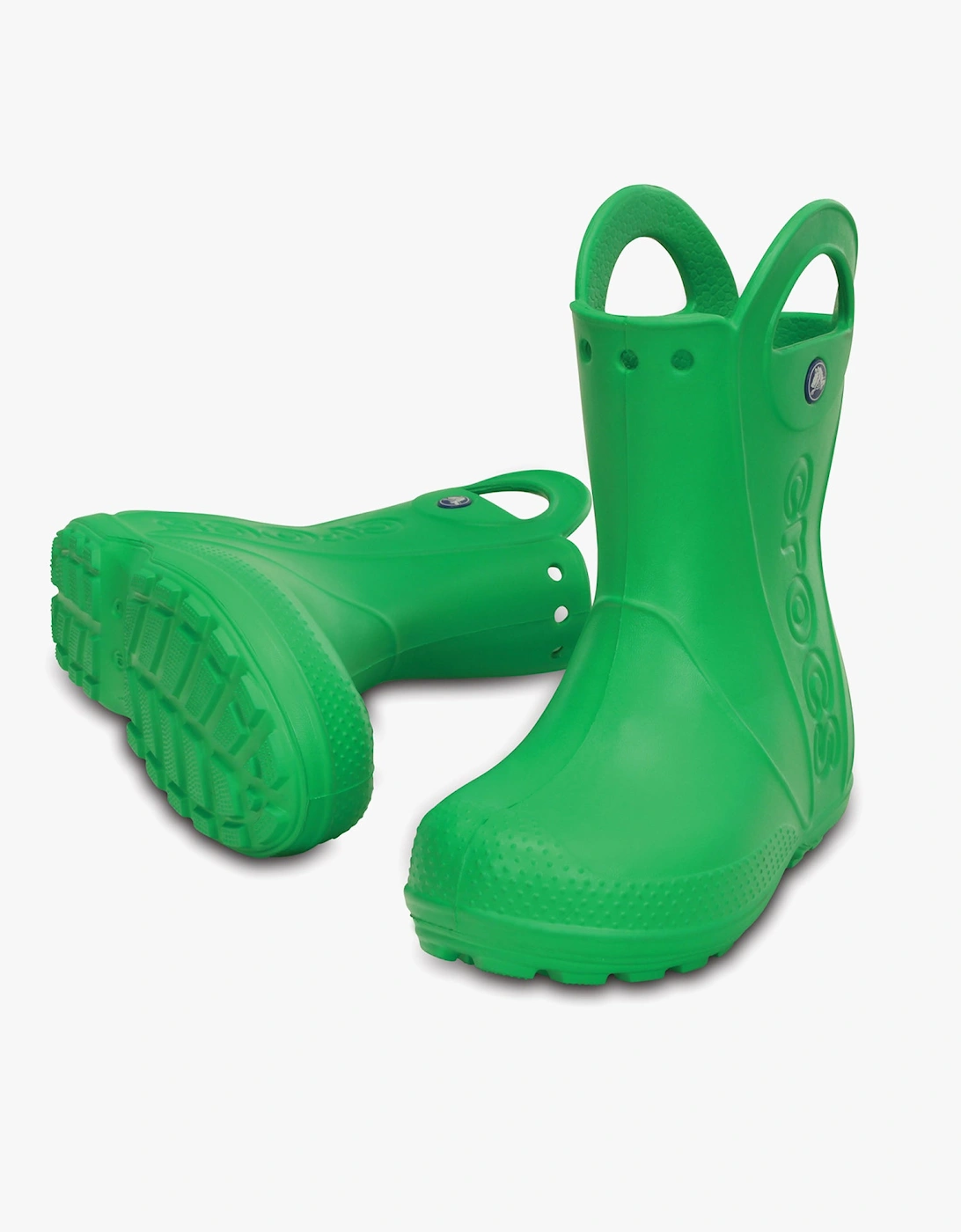 12803-3E8 HANDLE IT RAIN BOOT Kids Grass Green