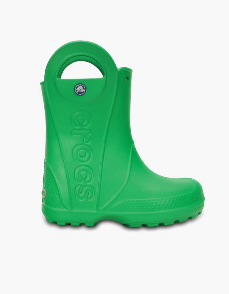 12803-3E8 HANDLE IT RAIN BOOT Kids Grass Green