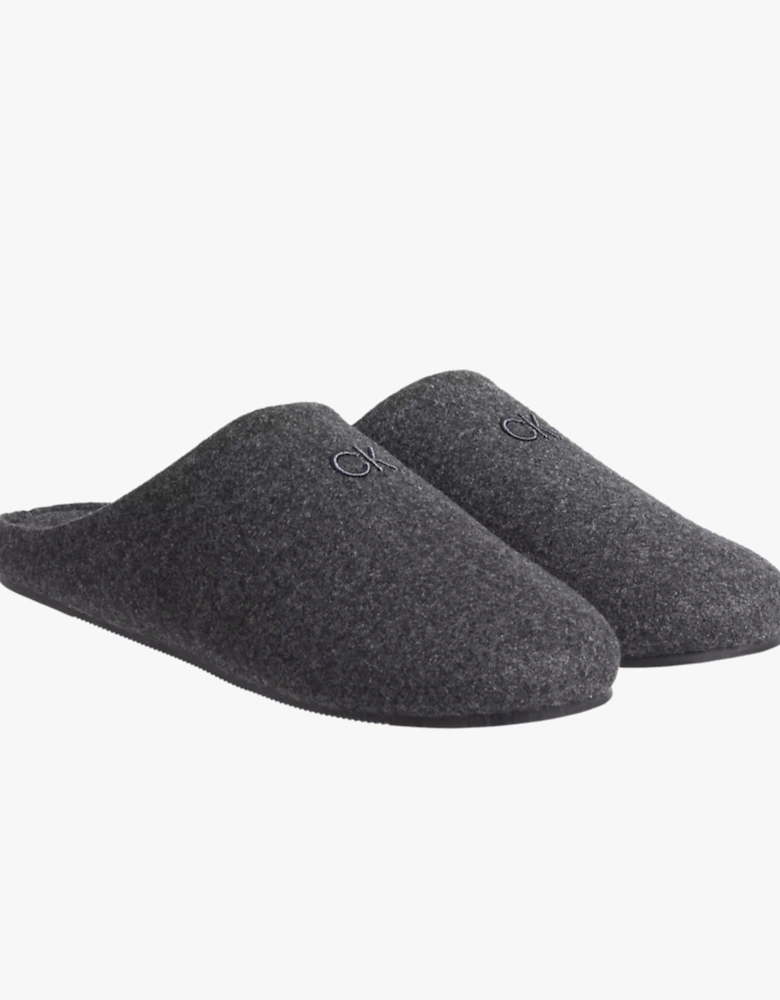 MULE Mens Mule Slippers Ck Black