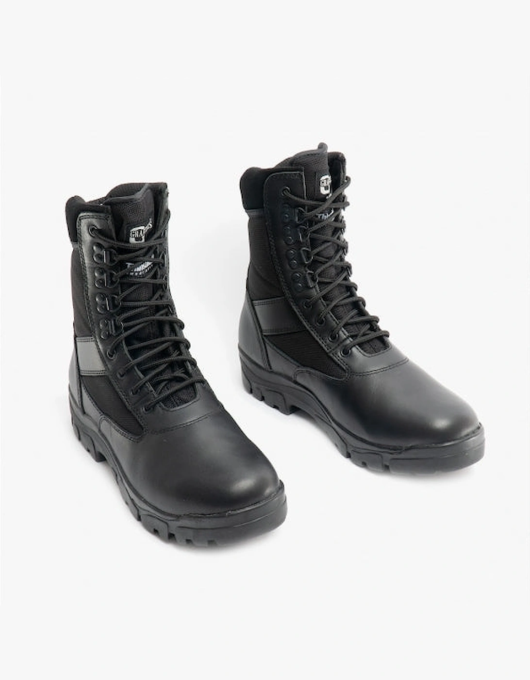 G-FORCE Unisex Non-Safety Combat Boots Black