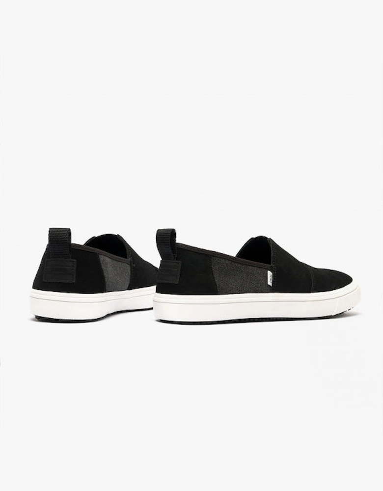 ALPARGATA TERRAIN Mens Canvas Slip On Black