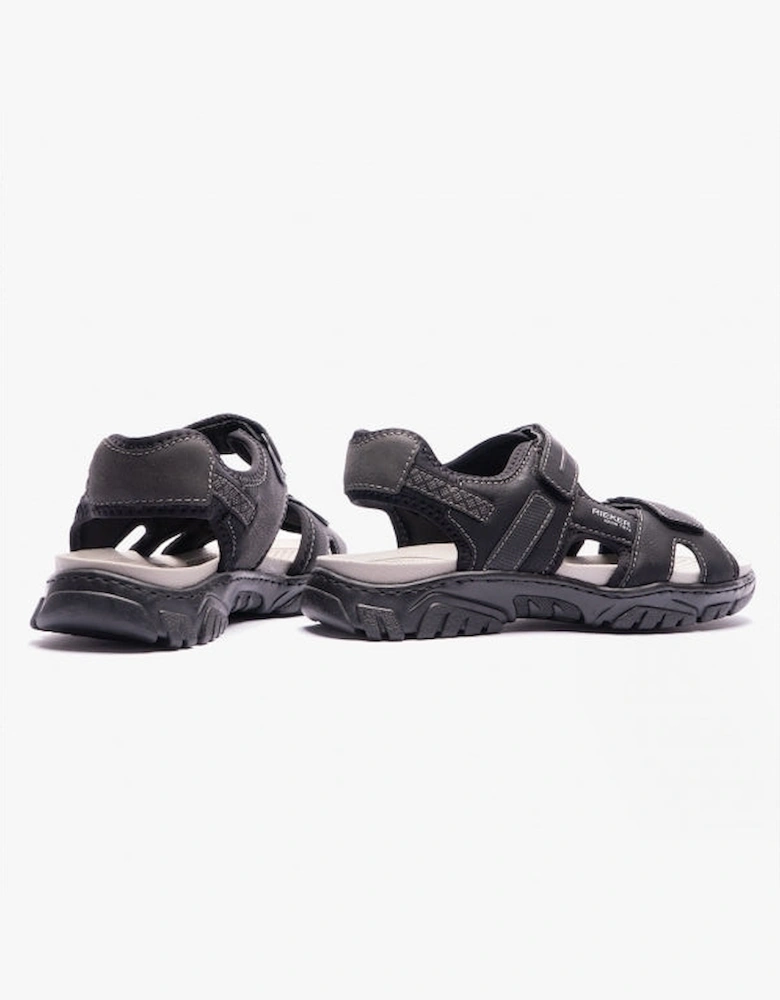 22750-00 Mens Sandals Black