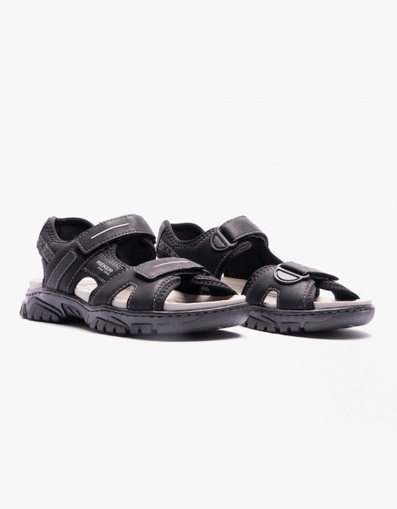 22750-00 Mens Sandals Black