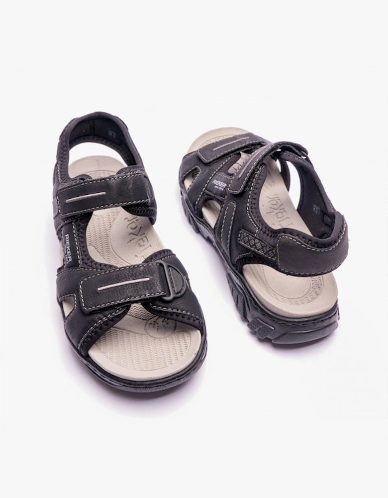 22750-00 Mens Sandals Black