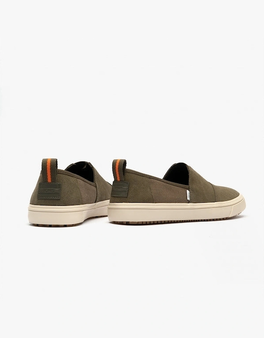 ALPARGATA TERRAIN Mens Canvas Slip On Green