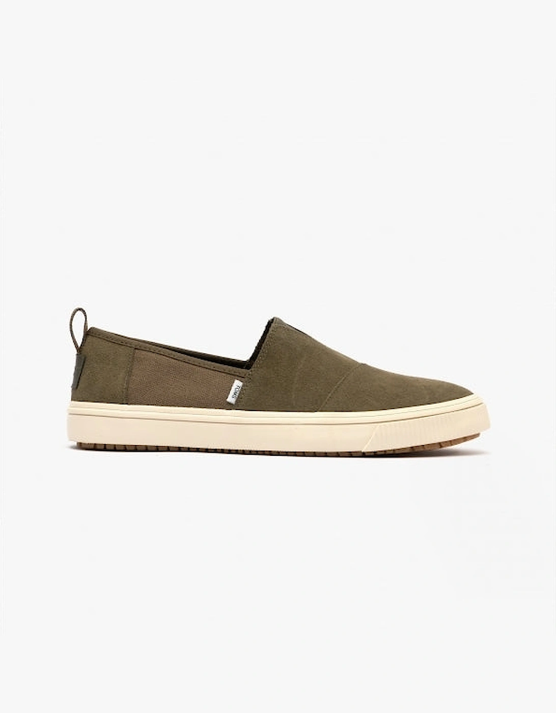 ALPARGATA TERRAIN Mens Canvas Slip On Green, 9 of 8