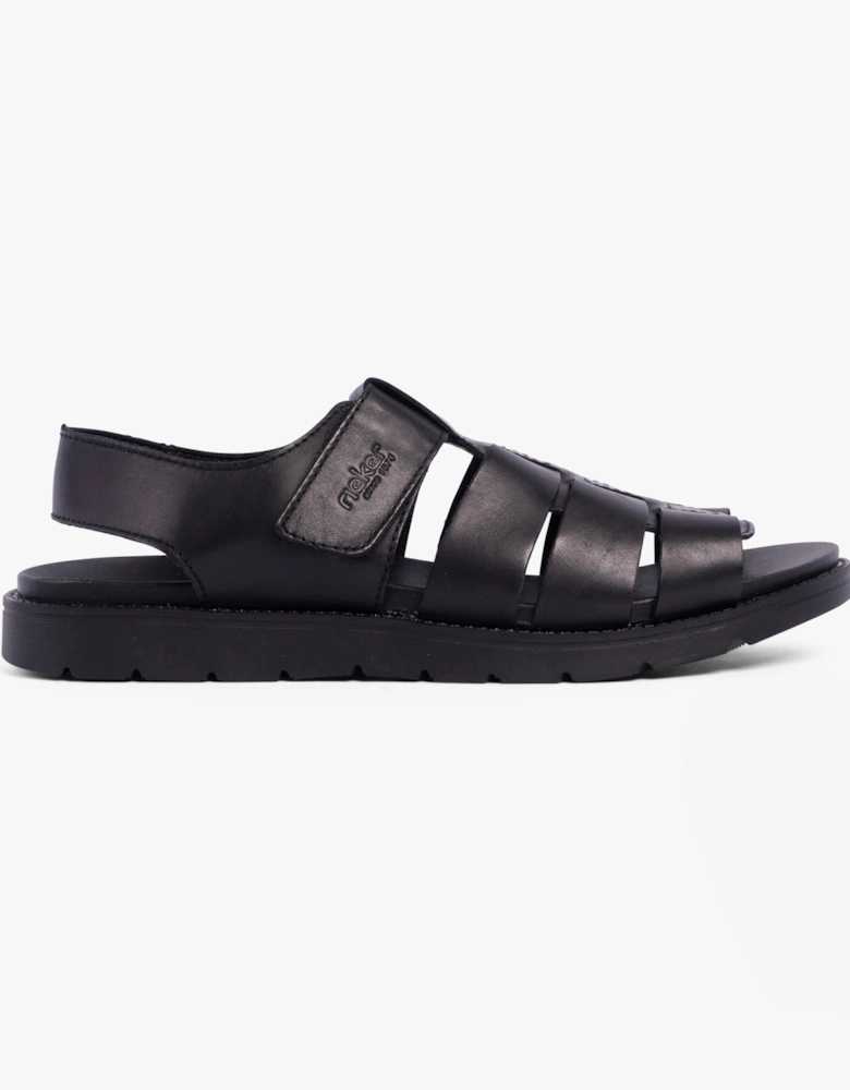 24262-00 Mens Sandals Black