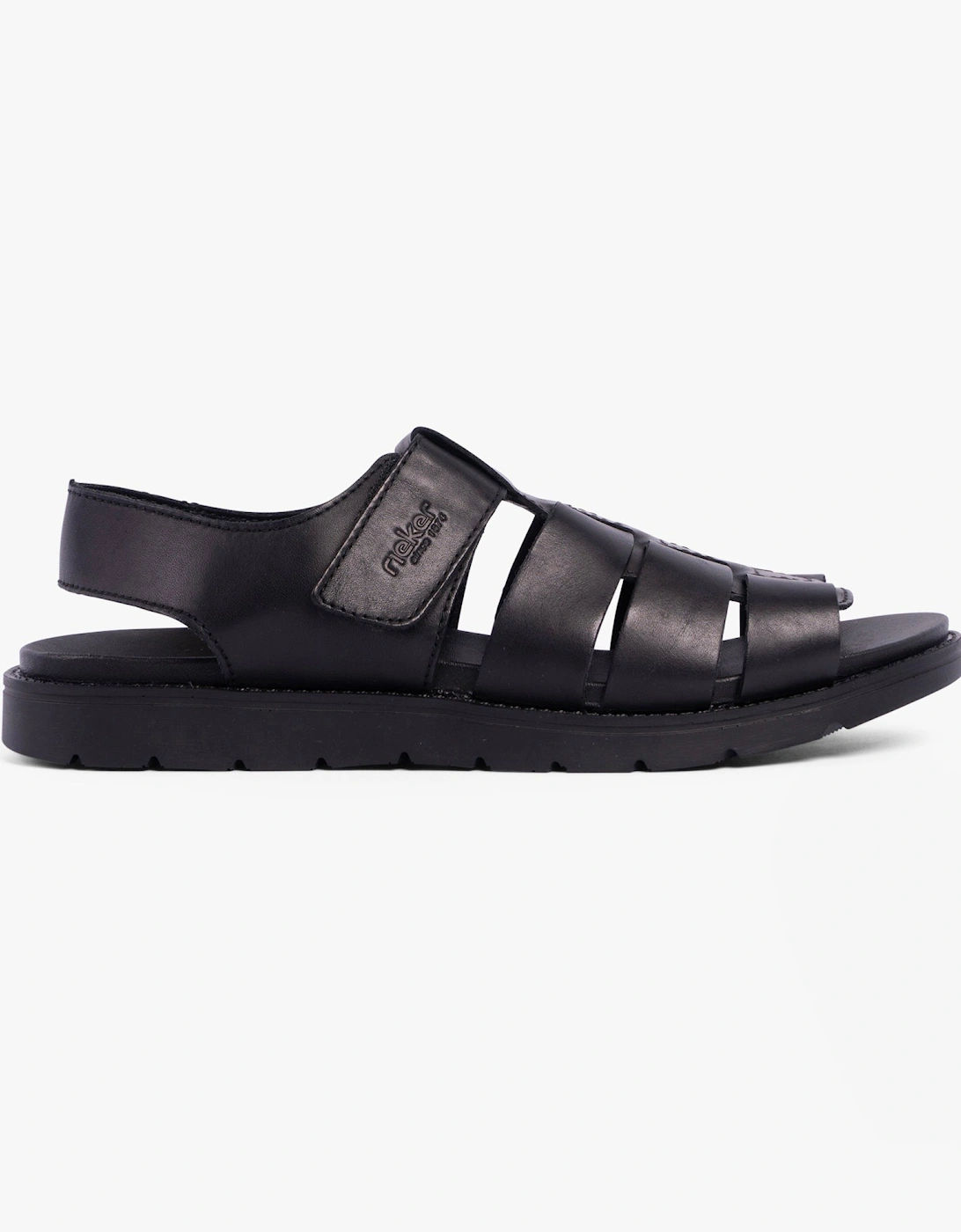 24262-00 Mens Sandals Black, 8 of 7