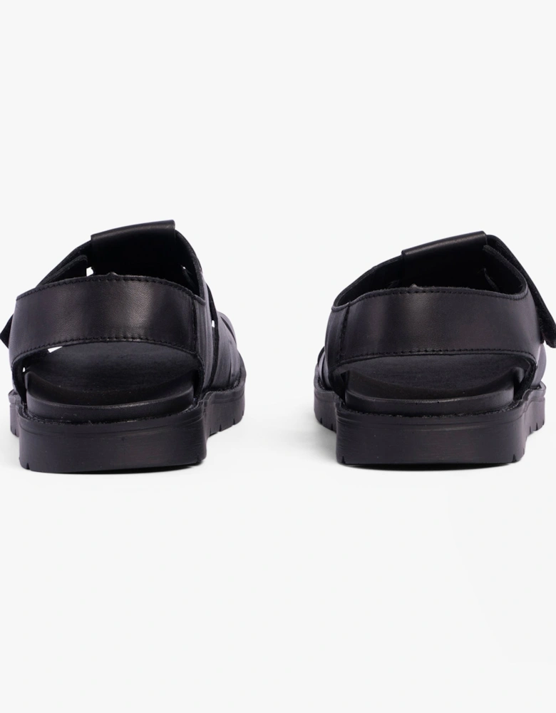 24262-00 Mens Sandals Black