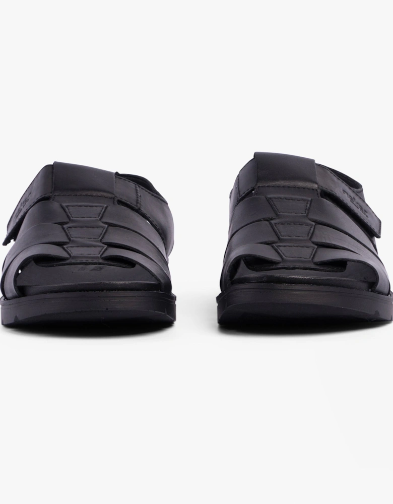 24262-00 Mens Sandals Black