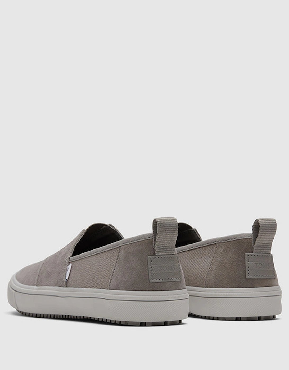 ALPARGATA TERRAIN Mens Canvas Slip On Grey