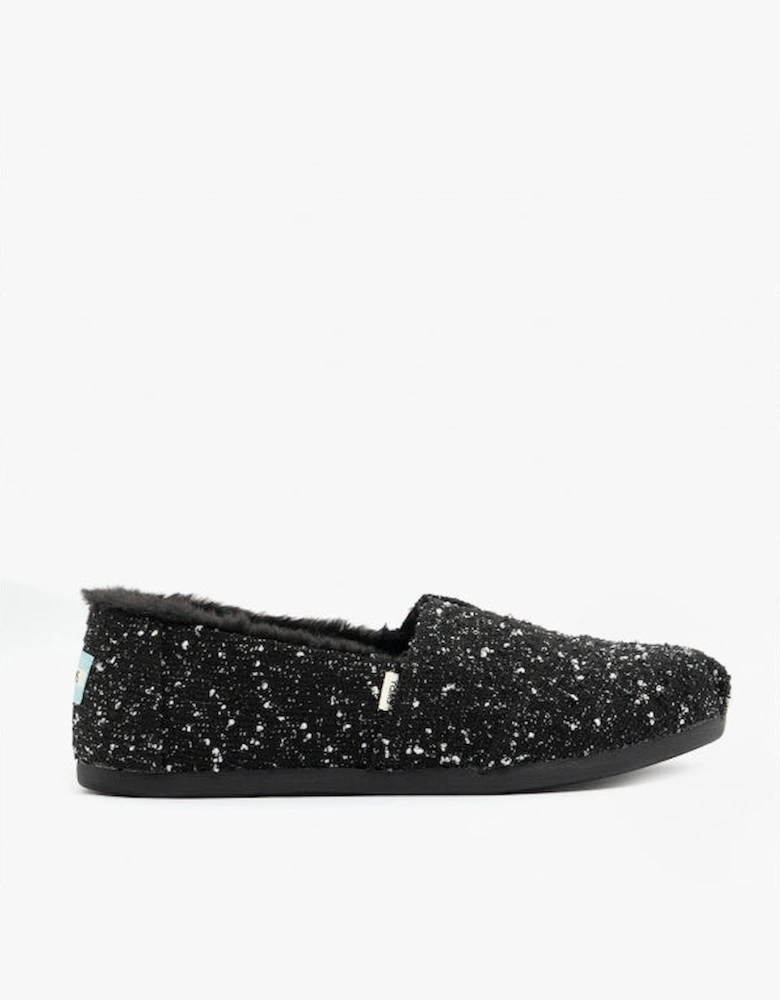 ALPARGATA Womens Boucle Espadrilles Black