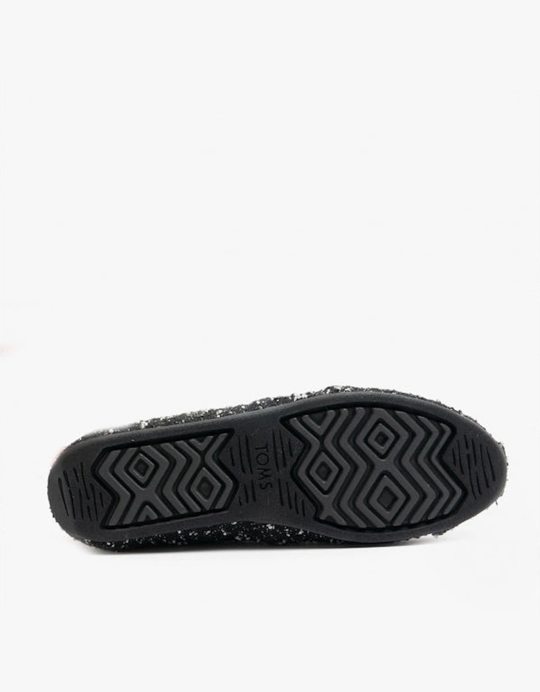 ALPARGATA Womens Boucle Espadrilles Black