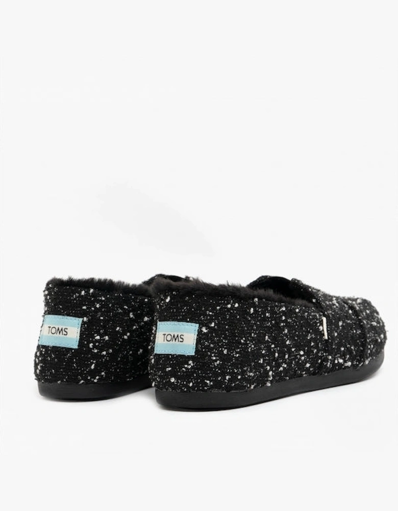 ALPARGATA Womens Boucle Espadrilles Black