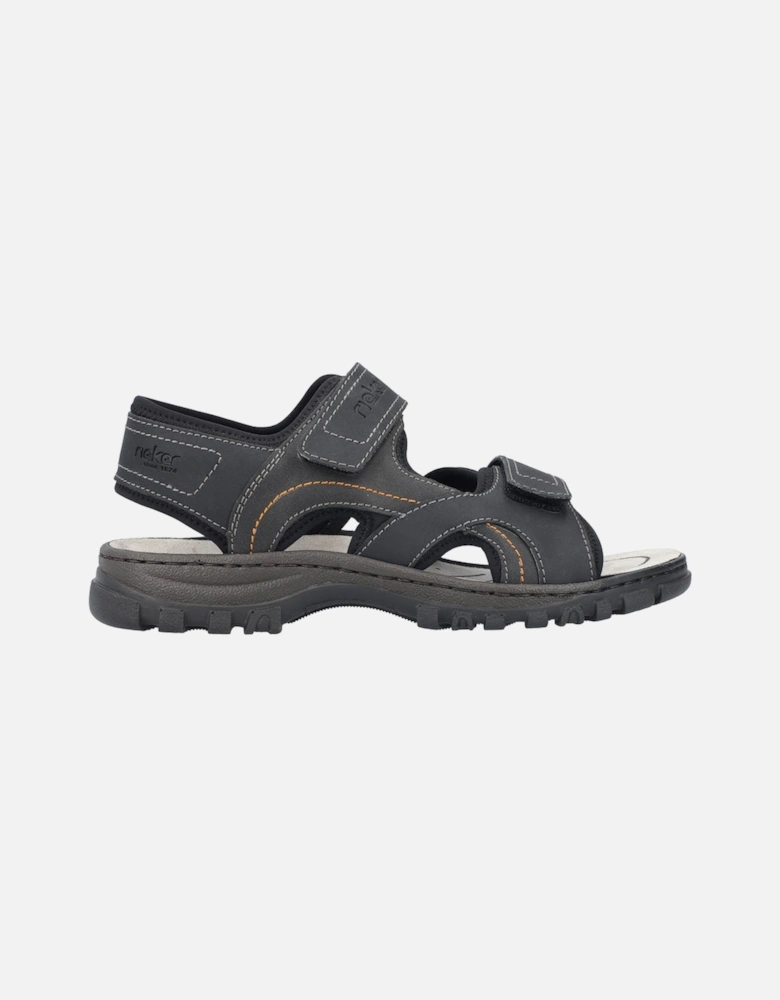 25053-00 Mens Sandals Black