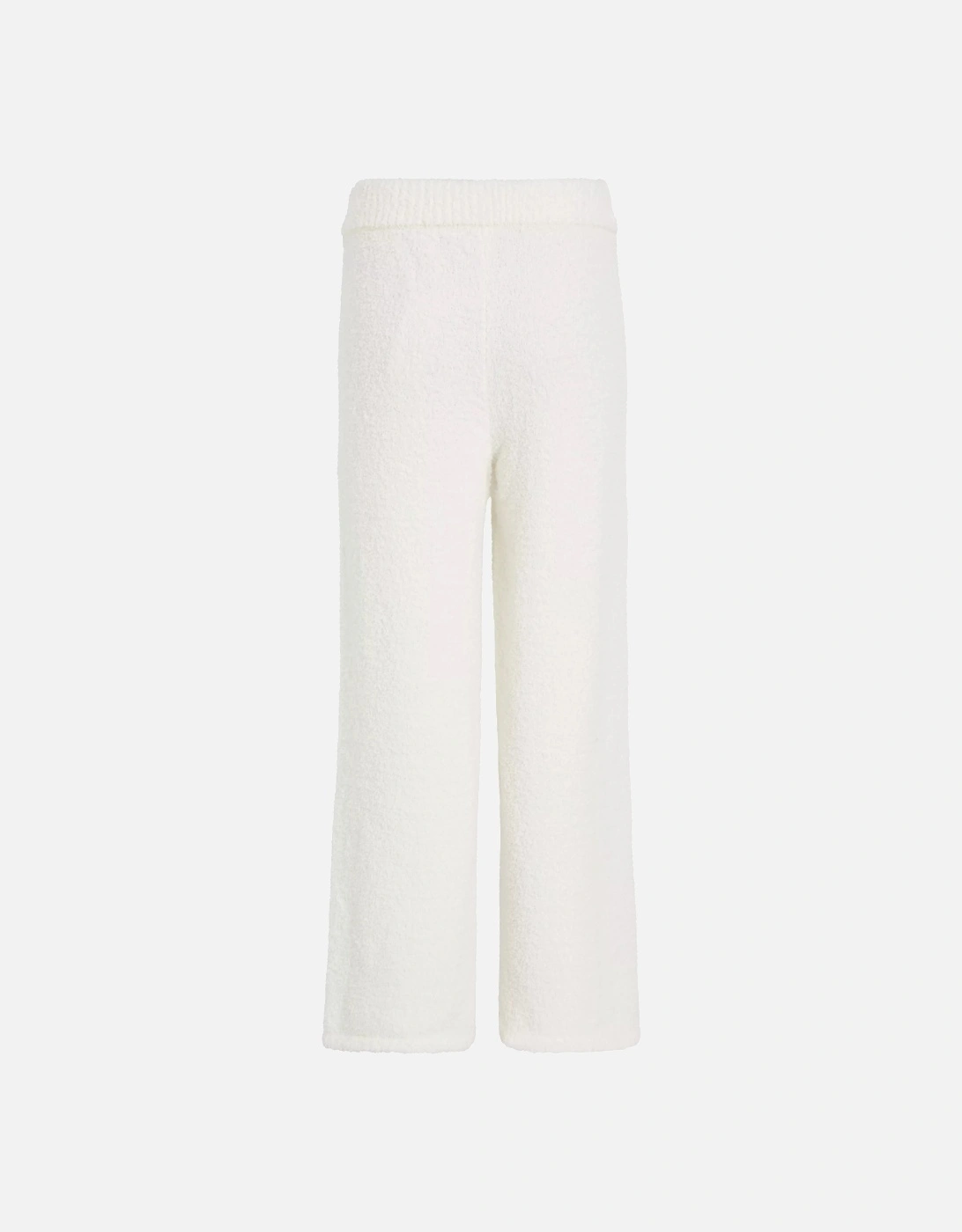 PLUSH SWEATER Womens Pants Ivory