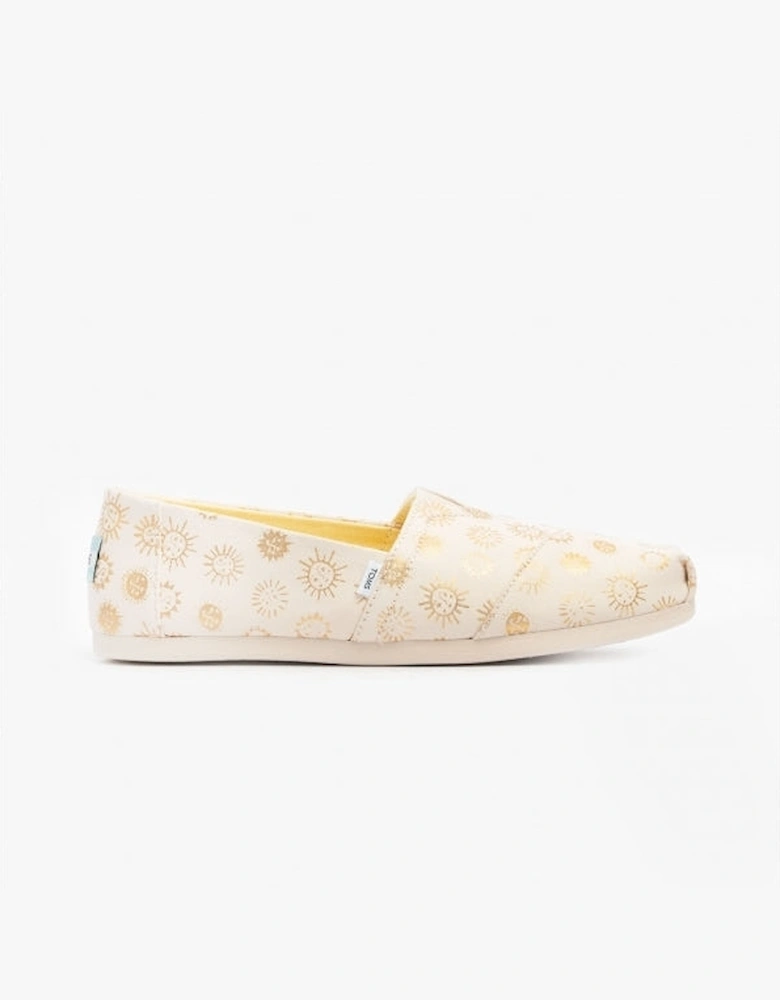 ALPARGATA Womens Canvas Espadrille Natural/Sun