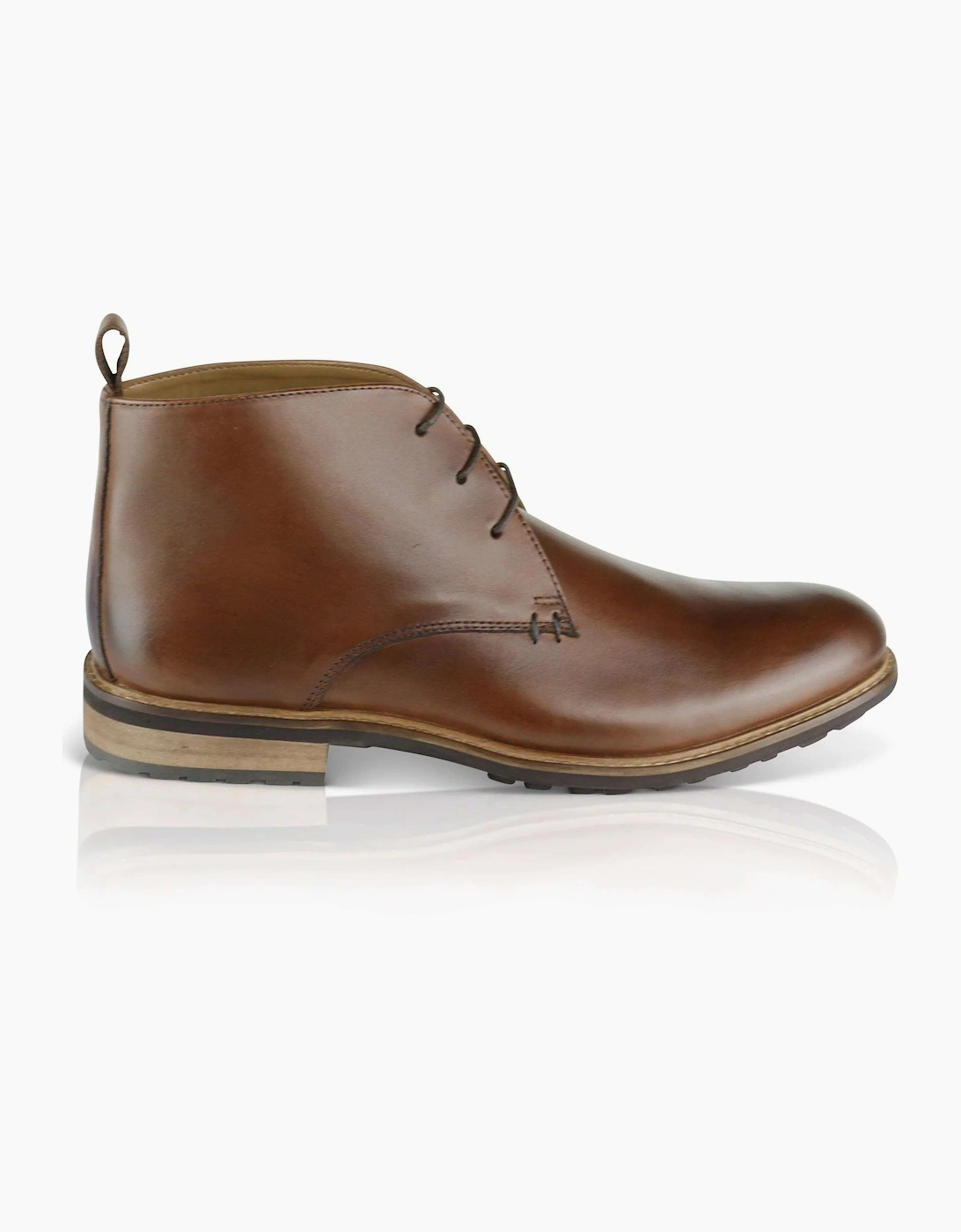 Men's Silver Street London LUDGATE Mens Boots Brown - Size: 8